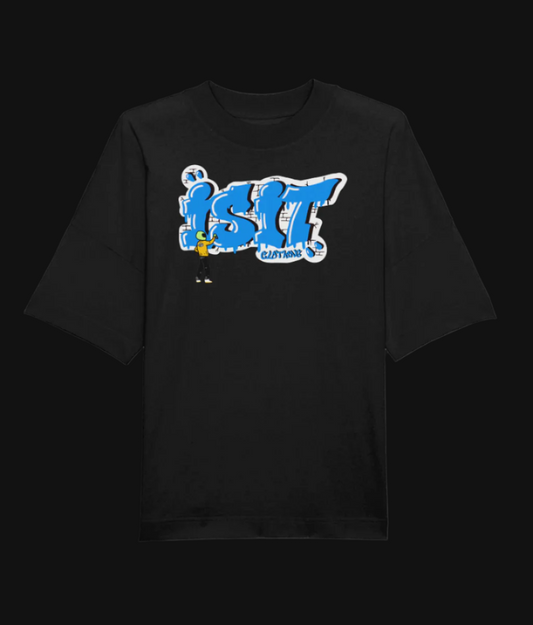 Cosmic Vandal Oversized T-Shirt: Ice